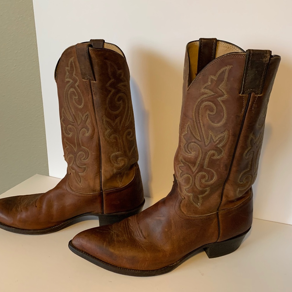 Justin Cowboy Boots 13D